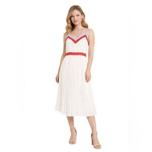 Banana Republic Petite Colorblock Pleated Cami Dress 0P